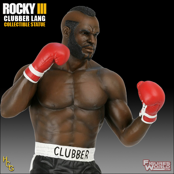Clubber Lang 12-Inch Polystone Statue - Rocky III.